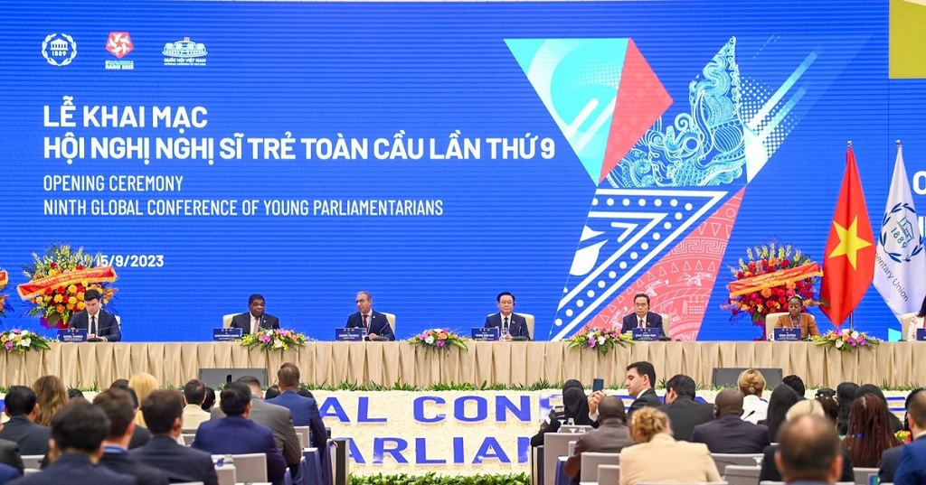 Hội nghị Nghị sĩ trẻ Toàn cầu lần thứ 9 do Quốc hội Việt Nam đăng cai tổ chức