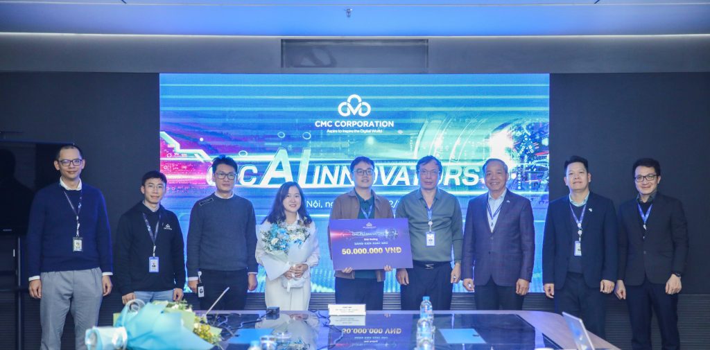Giải Sáng kiến Xuất sắc trong cuộc thi AI-X 2024: “CMC ATI – CMC Vision Foundation Model – Mô hình xử lý ảnh đa năng của CMC”