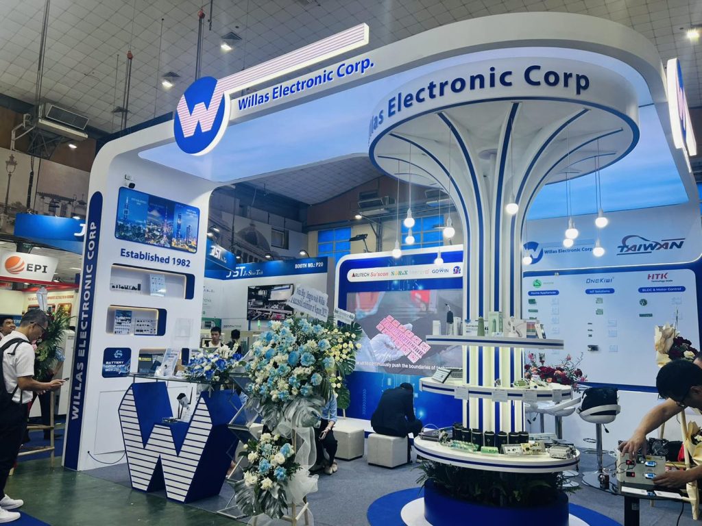 Gian hàng của Willas Việt Nam tại triển lãm Nepcon 2025